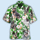 Australian Cattle Dog Tropical Floral - Hawaiian Shirt - Reefox