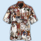 Australian Shepherd Dog Vintage Lover Tropical Style - Hawaiian Shirt - Reefox