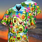 Avocado Chilling By The Beach - Hawaiian Shirt - Reefox