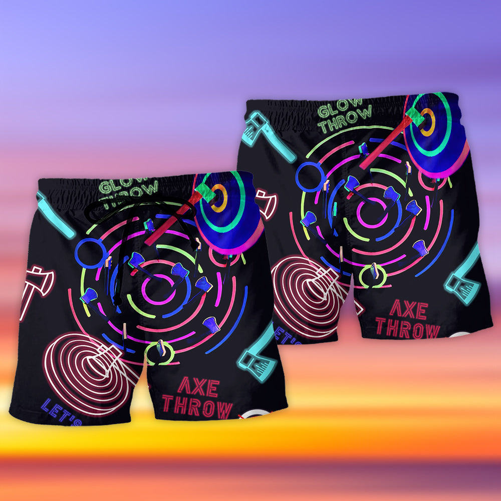 Axe Throwing Strong Neon - Beach Short Reefox - Owls Matrix LTD