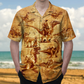 Cowboy Dinosaur Love Life Love Cool - Hawaiian Shirt - Reefox