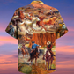 Cowboy Love Life Love Cool - Hawaiian Shirt - Reefox