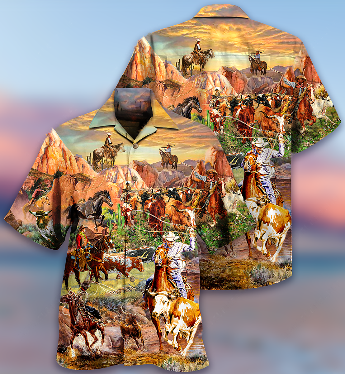 Cowboy Life Style - Hawaiian Shirt - Reefox