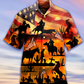 Cowboy American Love Life Sunset - Hawaiian Shirt - Reefox