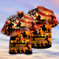 Cowboy American Love Life Sunset - Hawaiian Shirt - Reefox