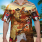 Cowboy Dog Love Life Funny - Hawaiian Shirt - Reefox