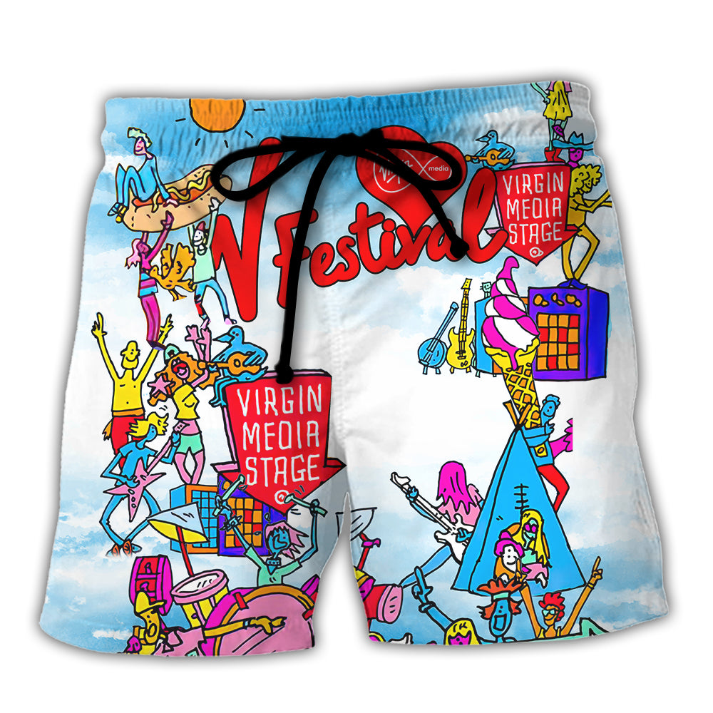 Music Event V Festival Youthful - Beach Short