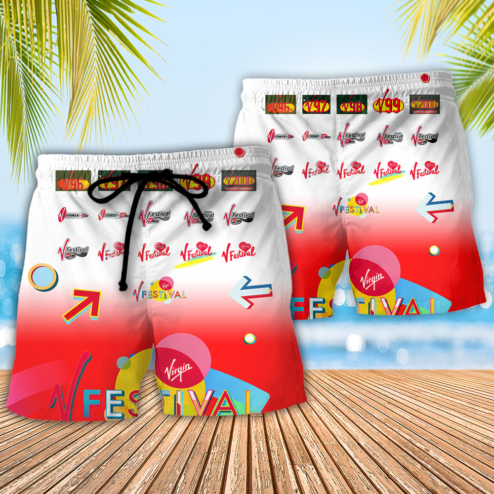 Music Event V Festival The Pop And Rock Festivals “It Was Time For A Refresh” - Beach Short