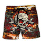 Skull I Can Fix Stupid But It's Gonna Hurt - Beach Short