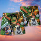 Golf Vintage Style Funny Dog - Beach Short Reefox - Owls Matrix LTD