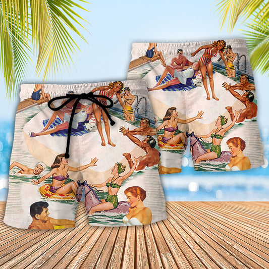 Sunbathing Saved Me From Being A Pornstar Now I'm Just A Sun-Worshipper - Beach Short Reefox