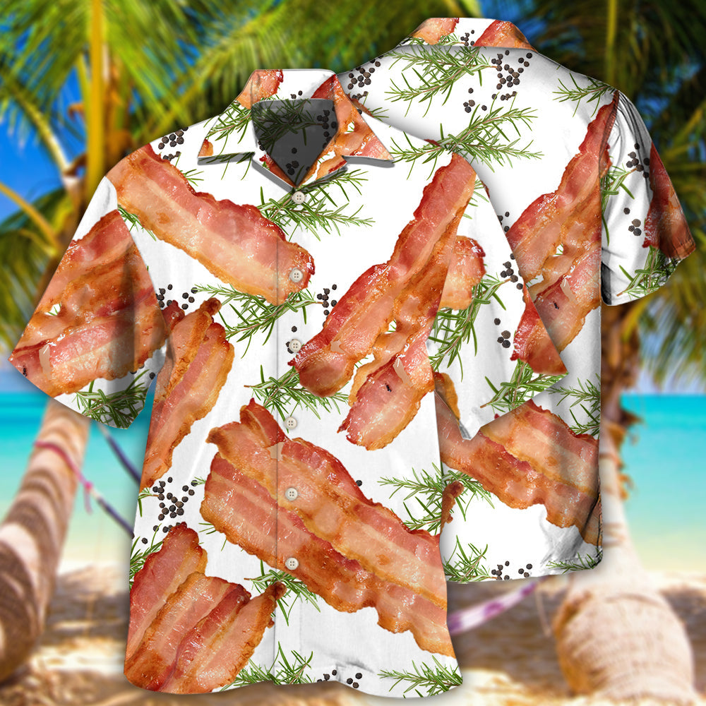 Food Bacon Funny Style - Hawaiian Shirt - Reefox