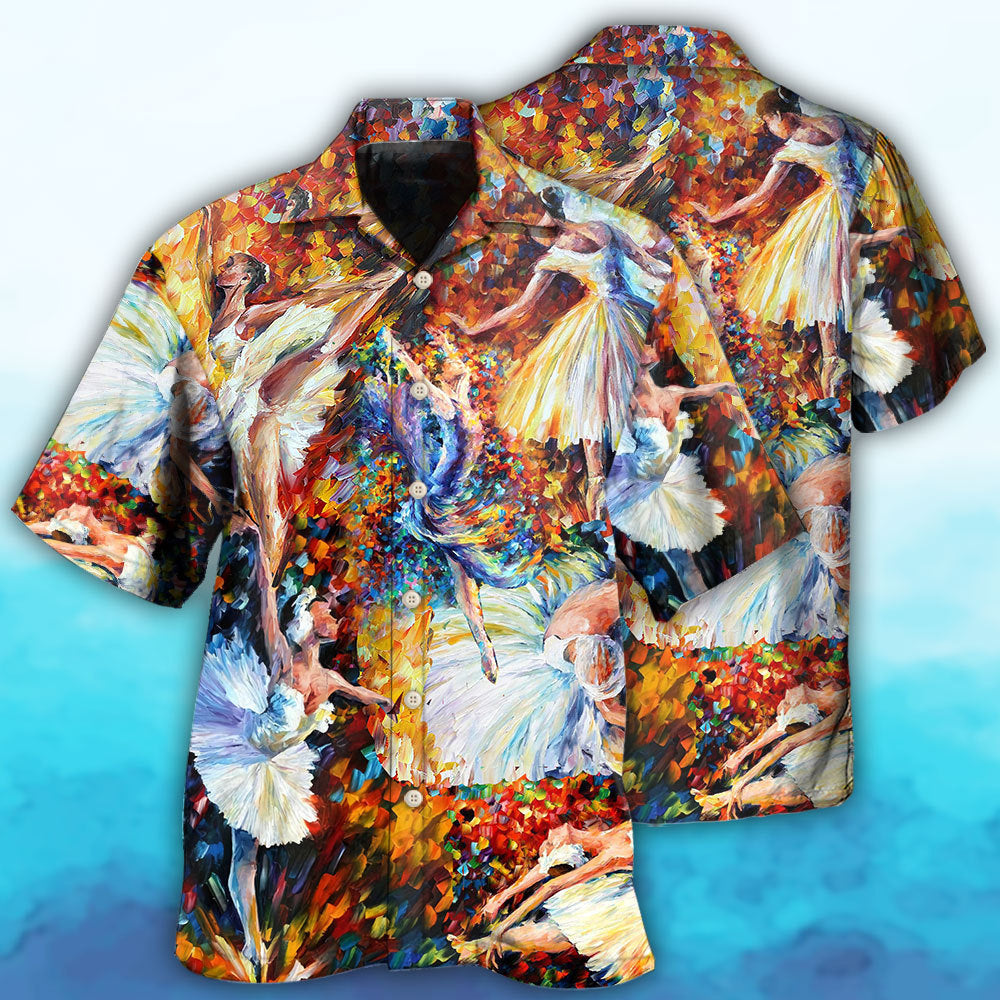 Ballet Beautiful Mix Color Art - Hawaiian Shirt - Reefox