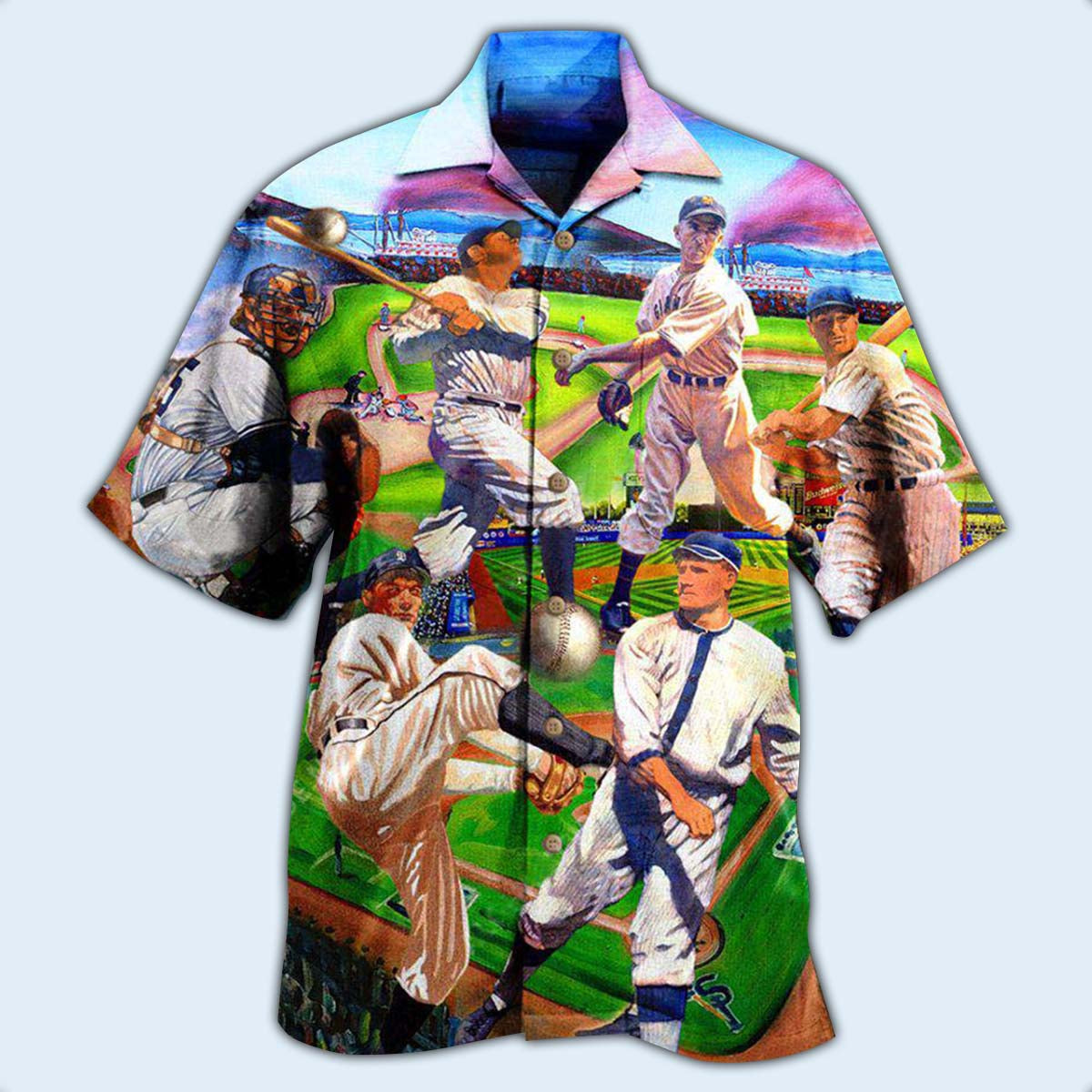 Baseball Vintage Players Your Passion - Hawaiian Shirt - Reefox