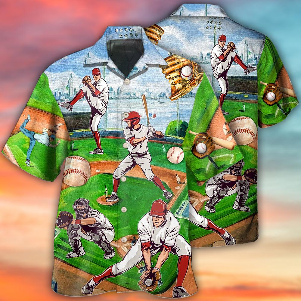 Baseball Is My Therapy - Hawaiian shirt - Reefox