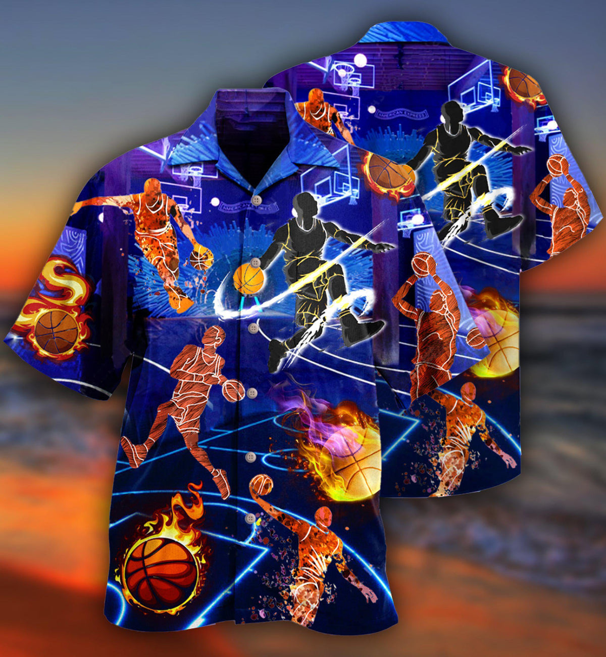 Basketball It's In My DNA - Hawaiian Shirt - Reefox