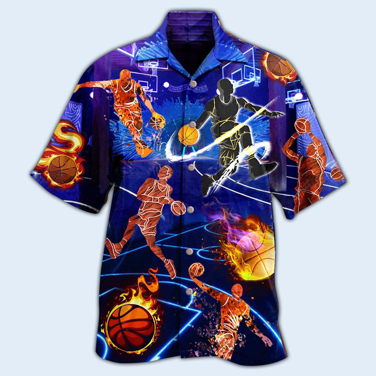 Basketball It's In My DNA - Hawaiian Shirt - Reefox