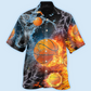Basketball Fire And Water - Hawaiian Shirt - Reefox