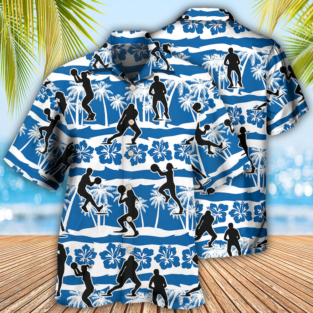 Netball Beach Tropical Floral - Hawaiian Shirt - Reefox