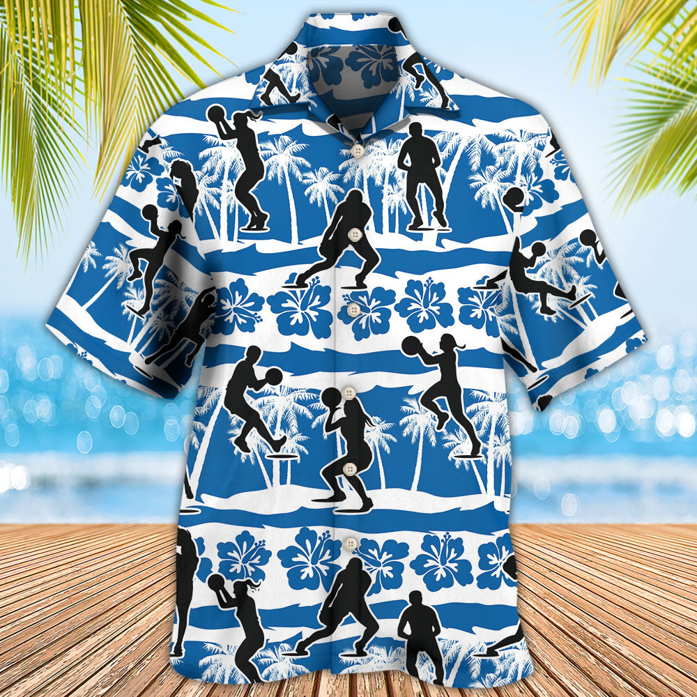 Netball Beach Tropical Floral - Hawaiian Shirt - Reefox