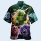 Bear Love Ligh Neon - Hawaiian Shirt - Reefox