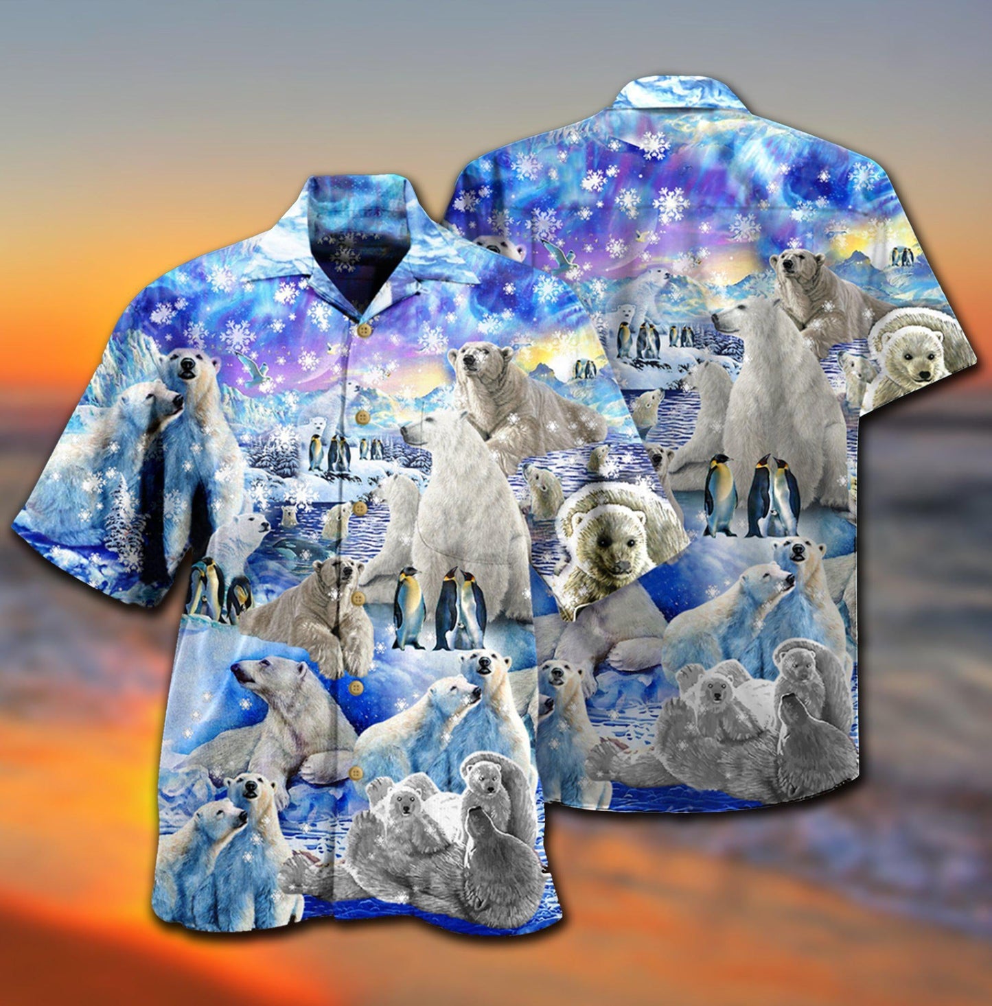 Bear Always Make Me Happy Humans Make My Head Hurt - Hawaiian Shirt - Reefox