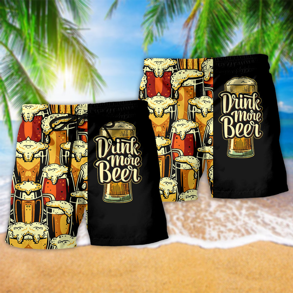 Beer Favorite Colorful - Beach Short Reefox - Owls Matrix LTD