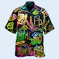 Beer It's Beer O'clock Neon Style - Hawaiian Shirt - Reefox