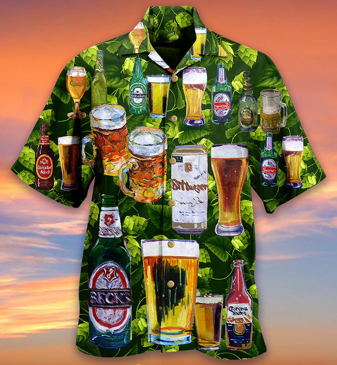 Beer Love It - Hawaiian Shirt - Reefox