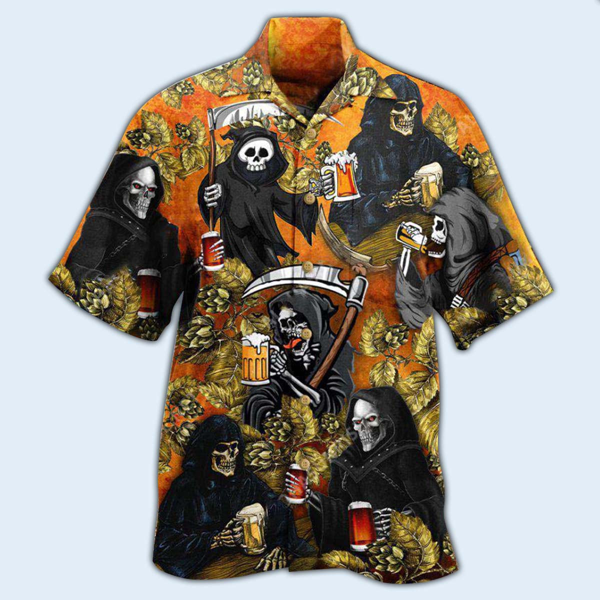 Beer Relax I Am Just Here For The Beer - Hawaiian Shirt - Reefox