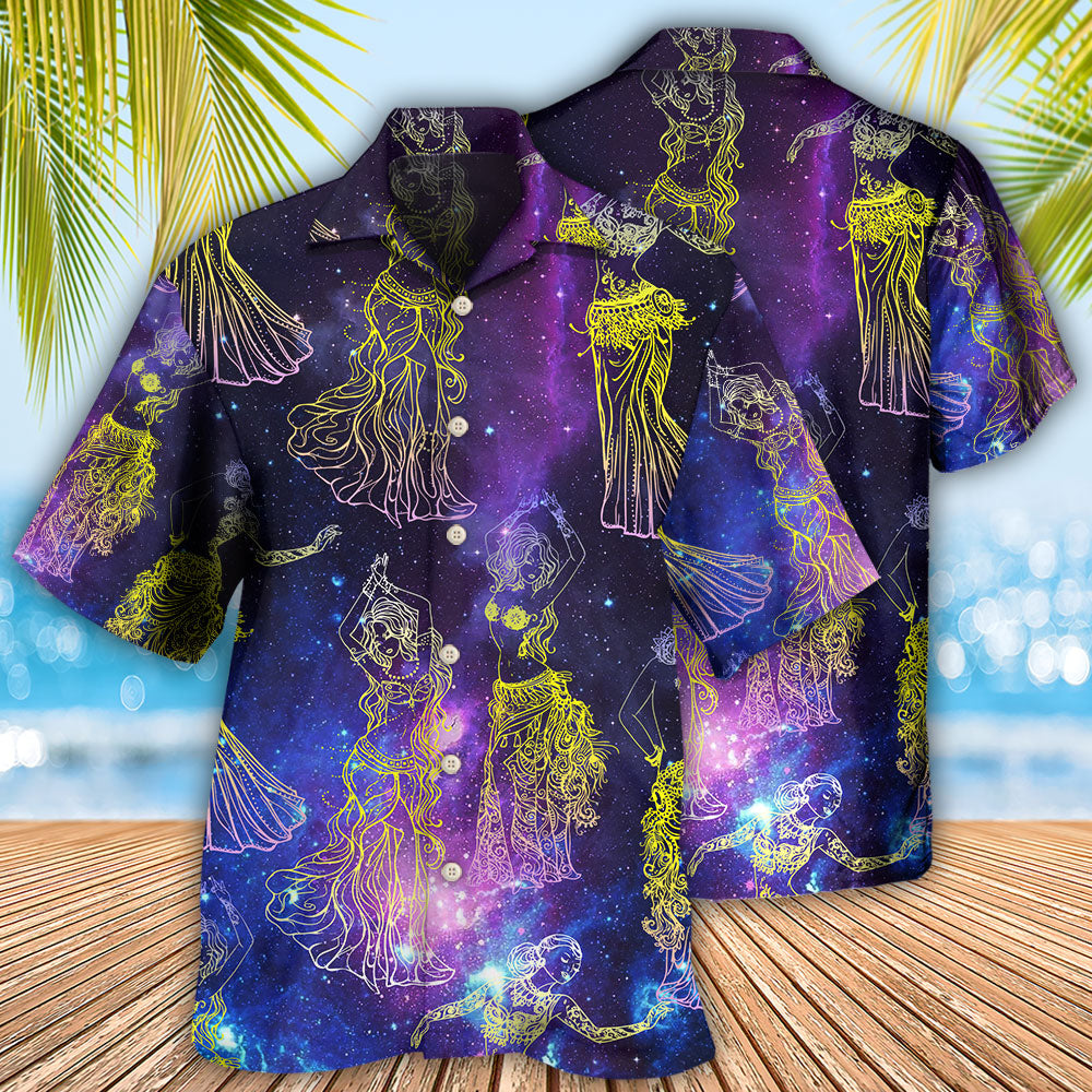 Dance Belly Dance Mysterious Galaxy - Hawaiian Shirt - Reefox