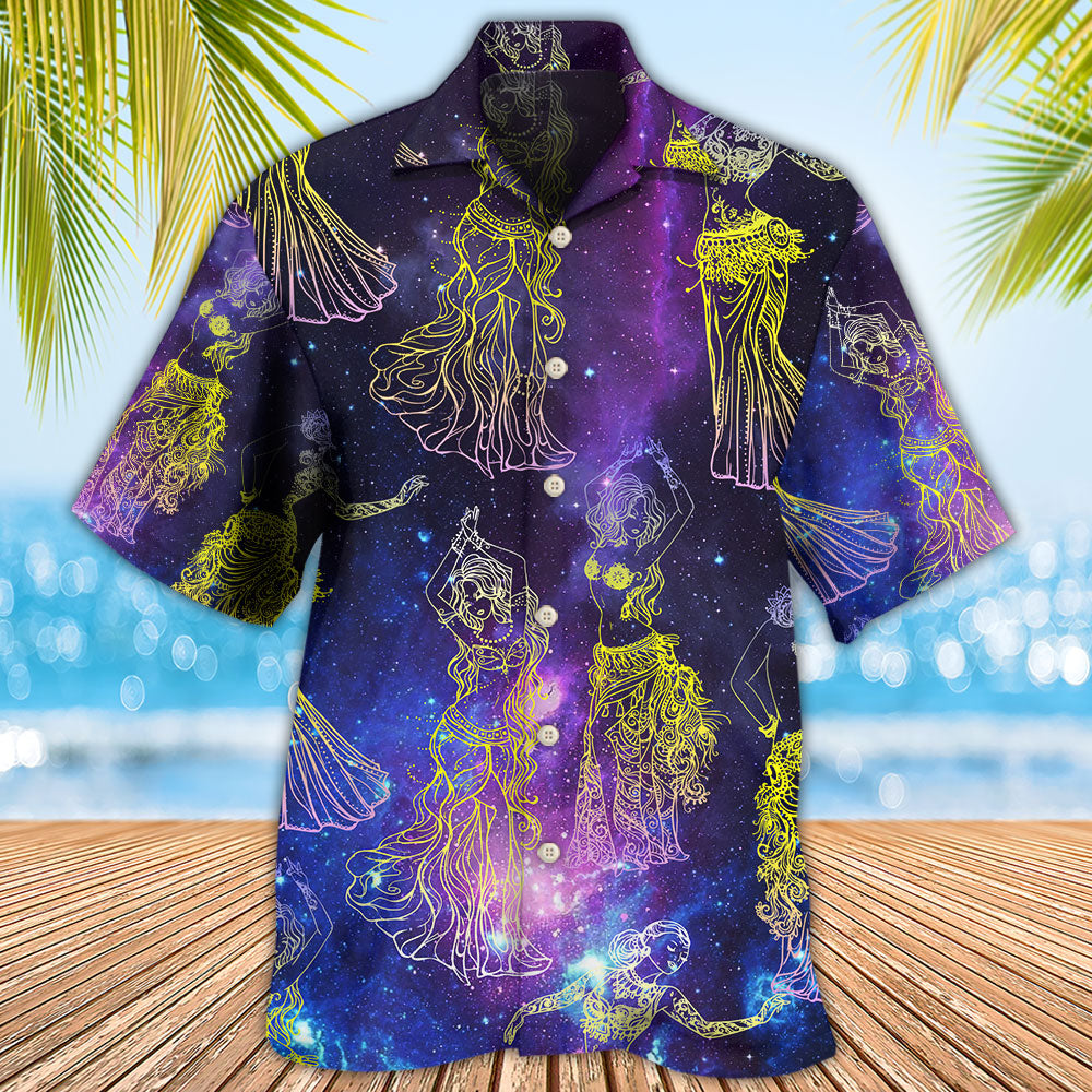 Dance Belly Dance Mysterious Galaxy - Hawaiian Shirt - Reefox