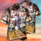 Hawaiian Shirt / Adults / S Jesus Ble Style - Hawaiian Shirt - Reefox