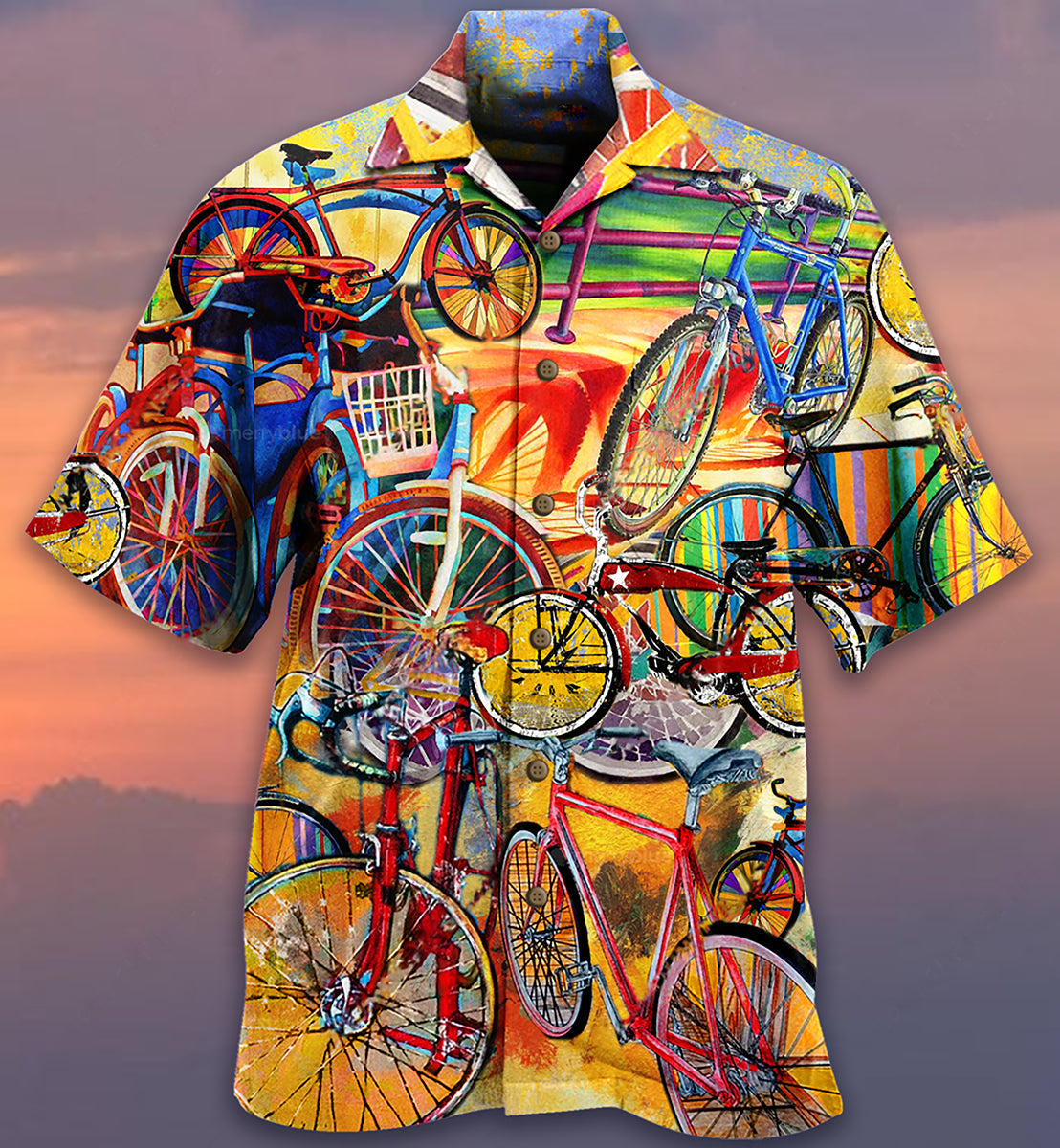 Bike All I Need Is A Bike - Hawaiian Shirt - Reefox