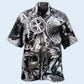 Bike When In Doubt Pedal It Out Bicycle In Dark Style - Hawaiian Shirt - Reefox
