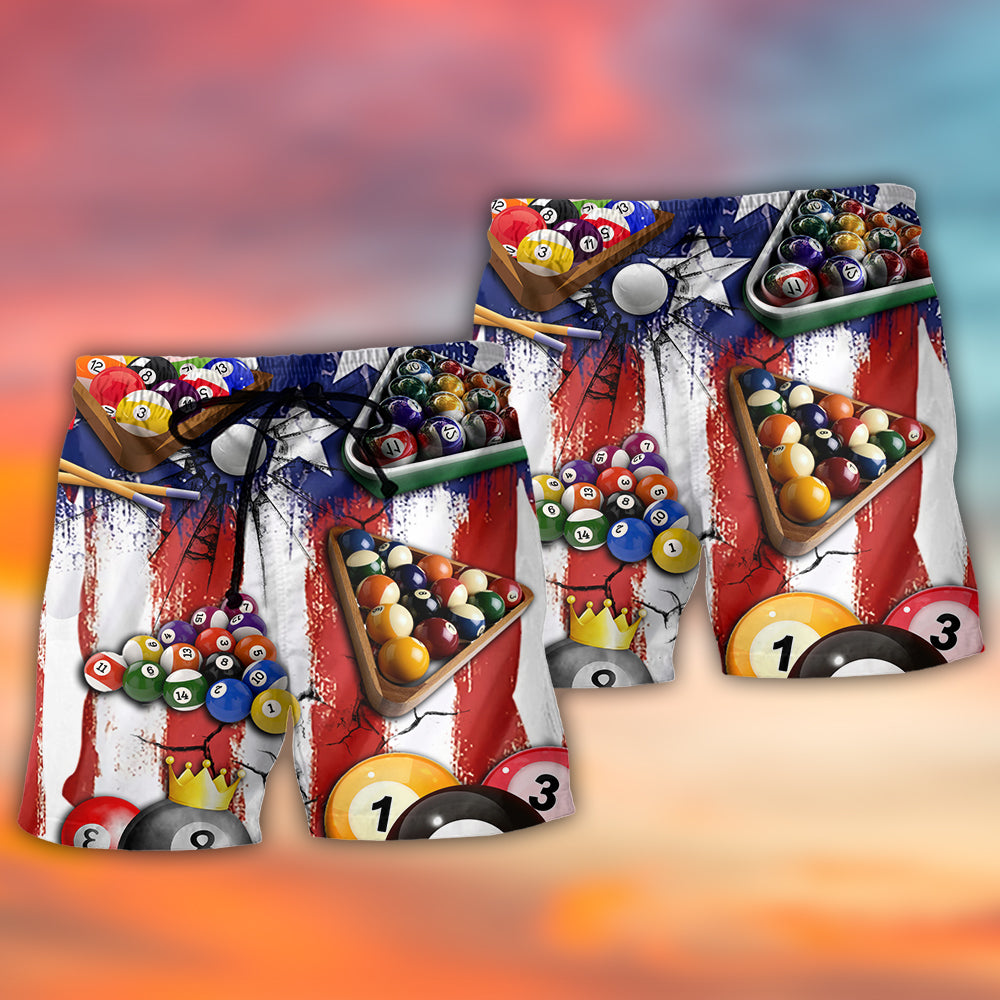 Billiard Independence Day - Beach Short Reefox - Owls Matrix LTD