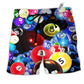 Beach Short / Adults / S Billiard Is Calling Us - Beach Short Reefox - Owls Matrix LTD