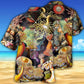 Ocean Biology Ocean Lover Basic Background - Hawaiian Shirt - Reefox