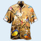Robin The Bird Took Its Perch On A Tree Branch - Hawaiian Shirt - Reefox