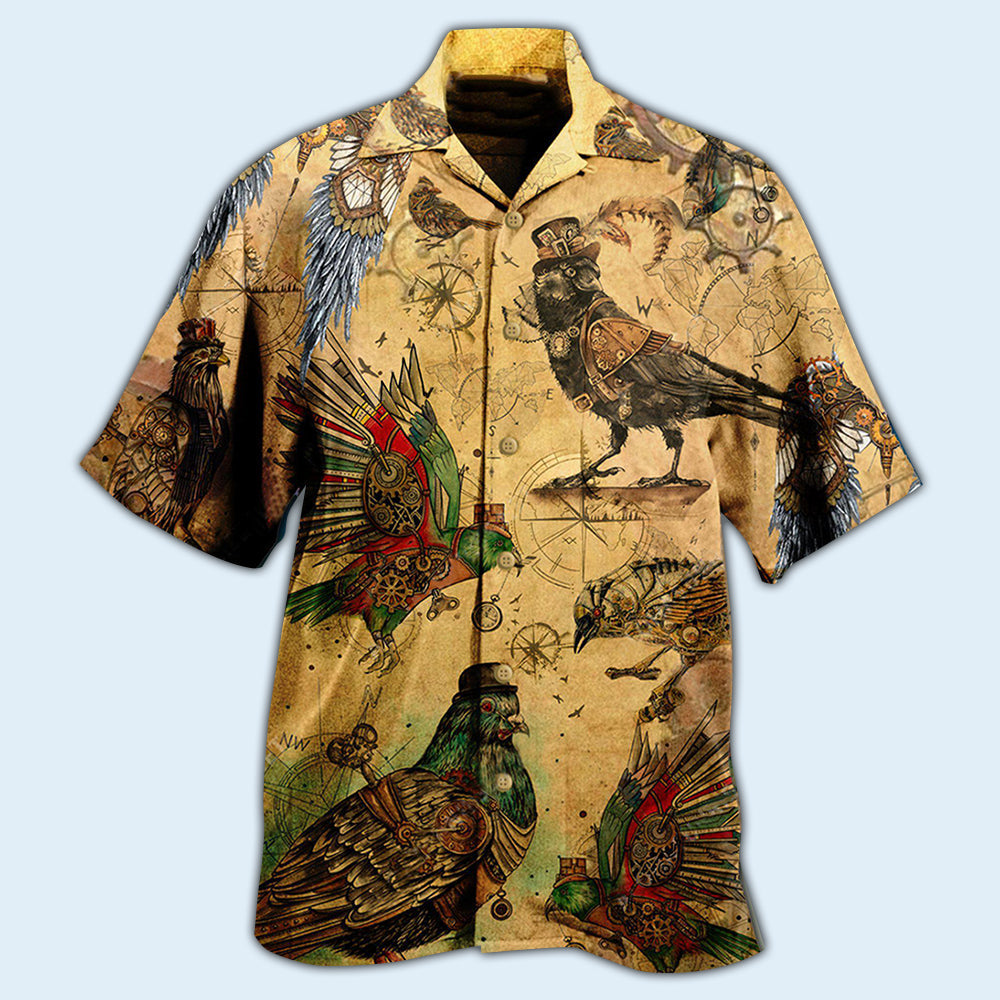 Raven Just Aren't To Be Caged - Hawaiian Shirt - Reefox