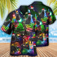Black Cat Christmas Tree - Hawaiian Shirt - Reefox