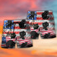 Black Cat Independence Day America - Beach Short Reefox - Owls Matrix LTD