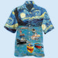 Boat Mysterious Art Sky - Hawaiian Shirt - Reefox