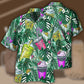 Tea Boba Tea Tropical Leaf - Hawaiian Shirt - Reefox