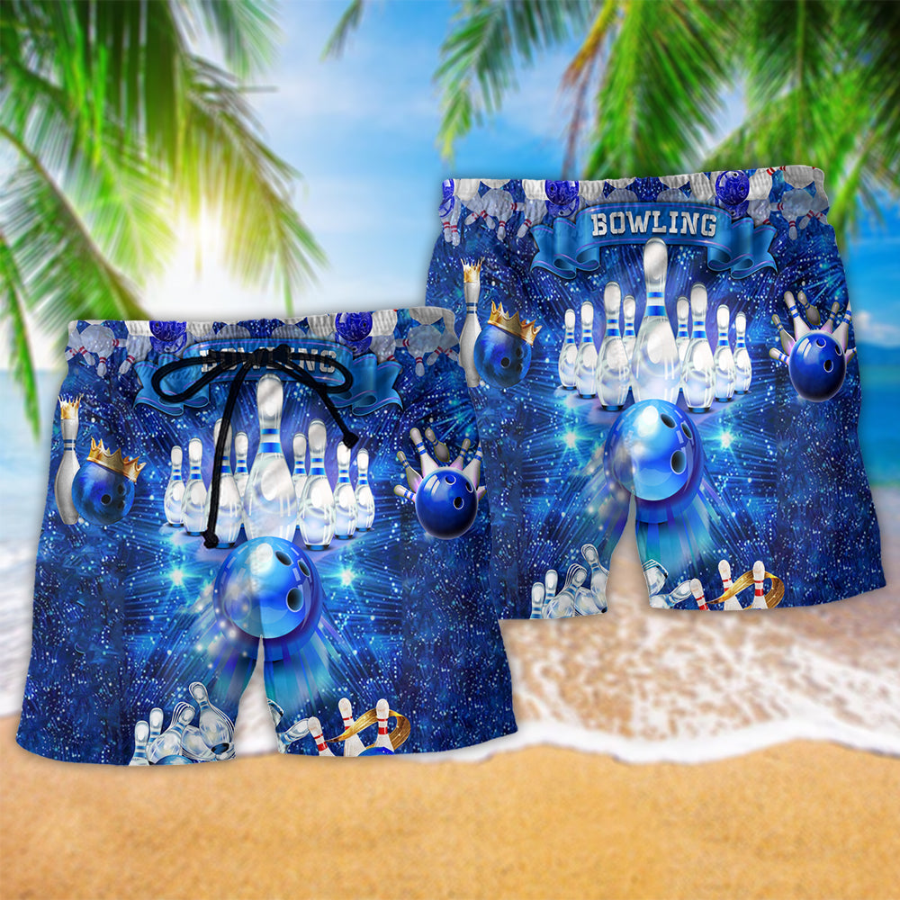 Bowling Is The Best Part Of My Day - Beach Short Reefox - Owls Matrix LTD