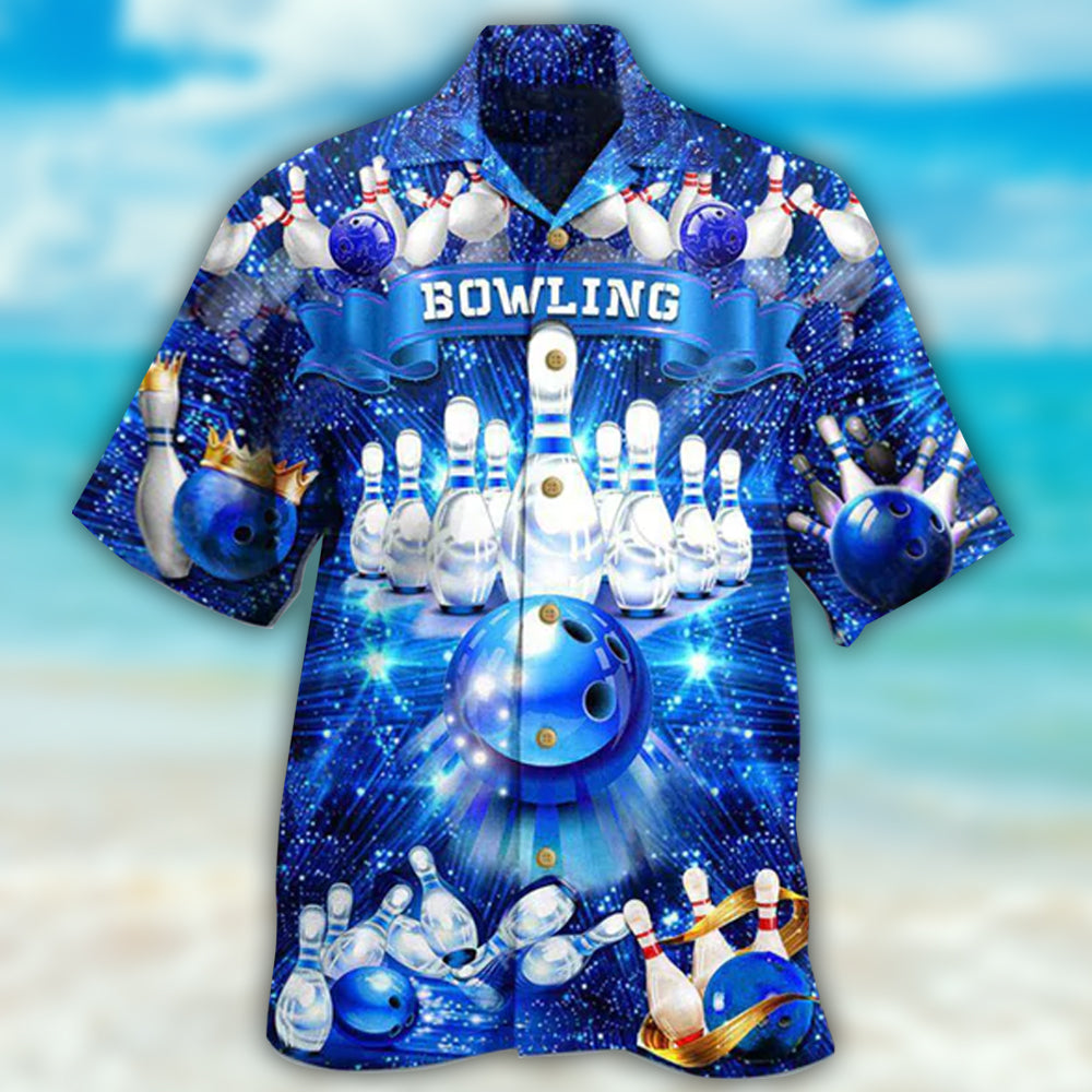 Bowling Is The Best Part Of My Day Blue Style - Hawaiian Shirt - Reefox