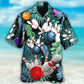 Bowling Tropical Leaf I'm So Happy - Hawaiian Shirt - Reefox