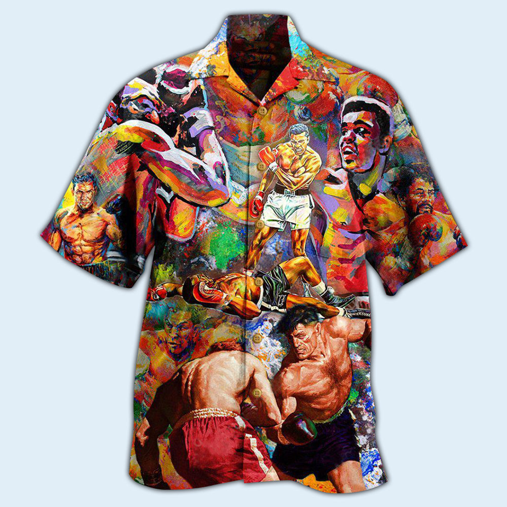 Boxing Is My Therapy Mix Color - Hawaiian Shirt - Reefox