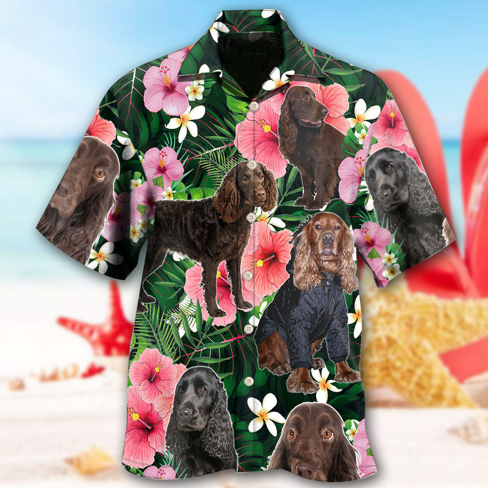 Boykin Spaniel Dog Tropical Lover - Hawaiian Shirt - Reefox