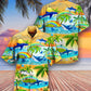 Shark Bright Rainbow And Sharks - Hawaiian Shirt - Reefox